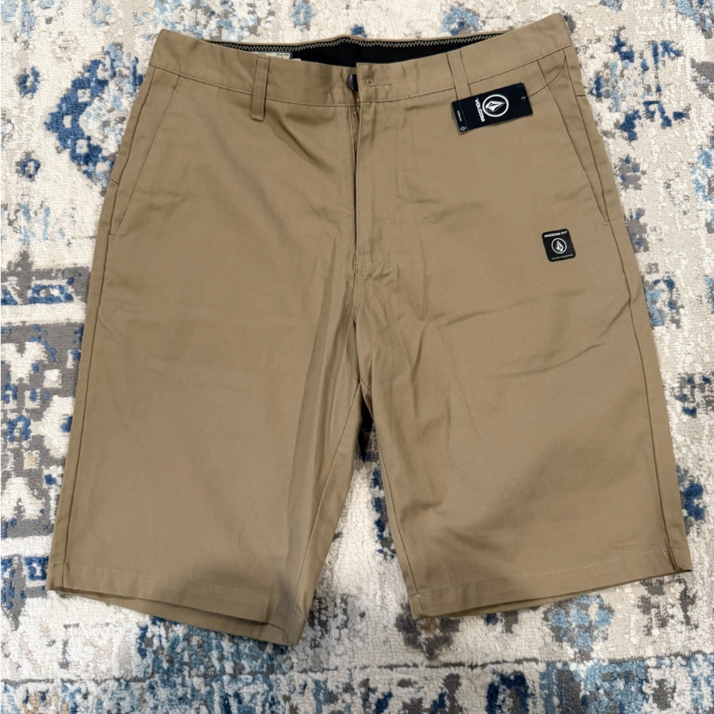 Volcom Khaki Tan Casual Shorts